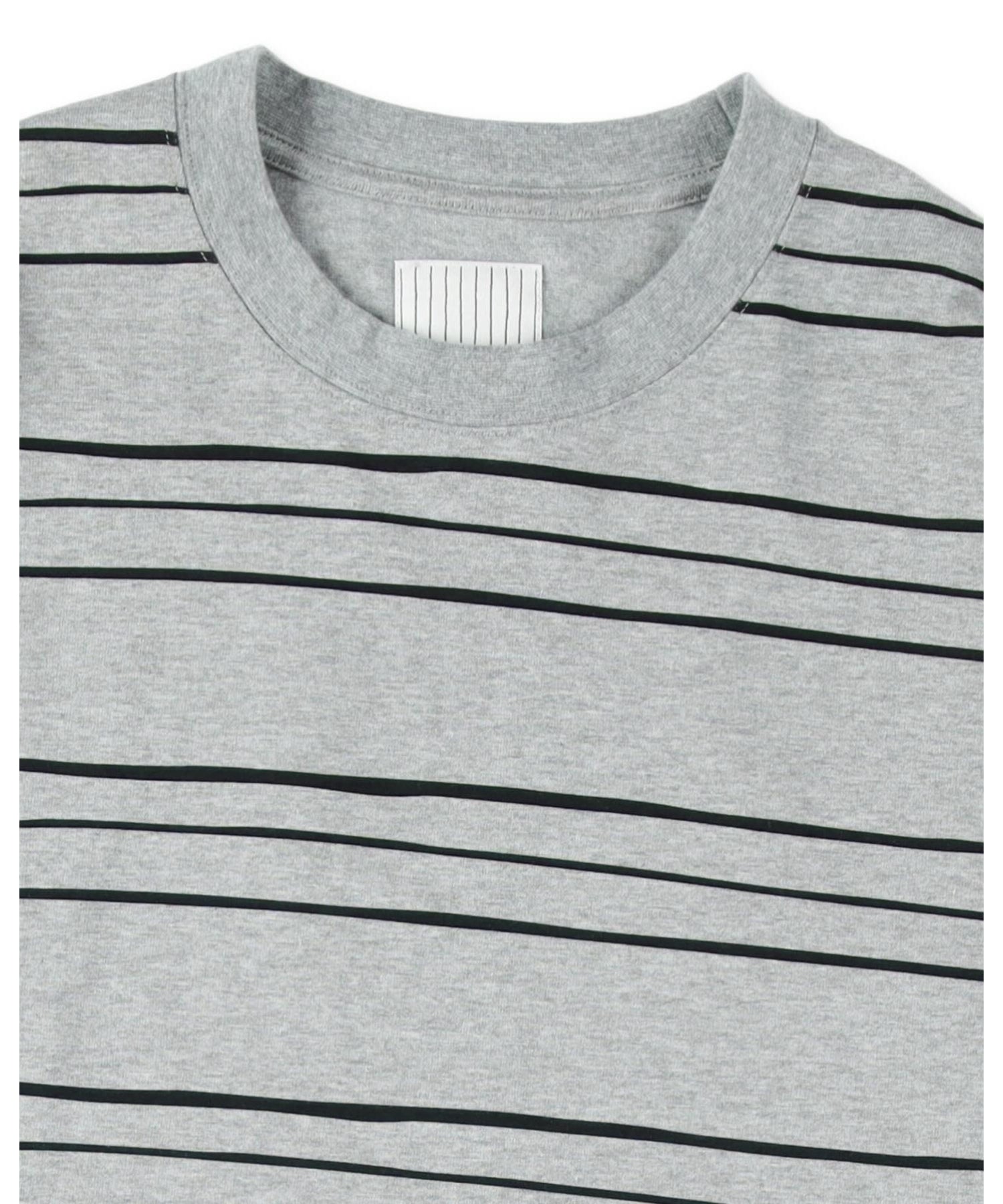 SUPER BIG LS TEE(MULTI STRIPE)