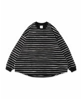 SUPER BIG LS TEE(NYLON STRIPE)