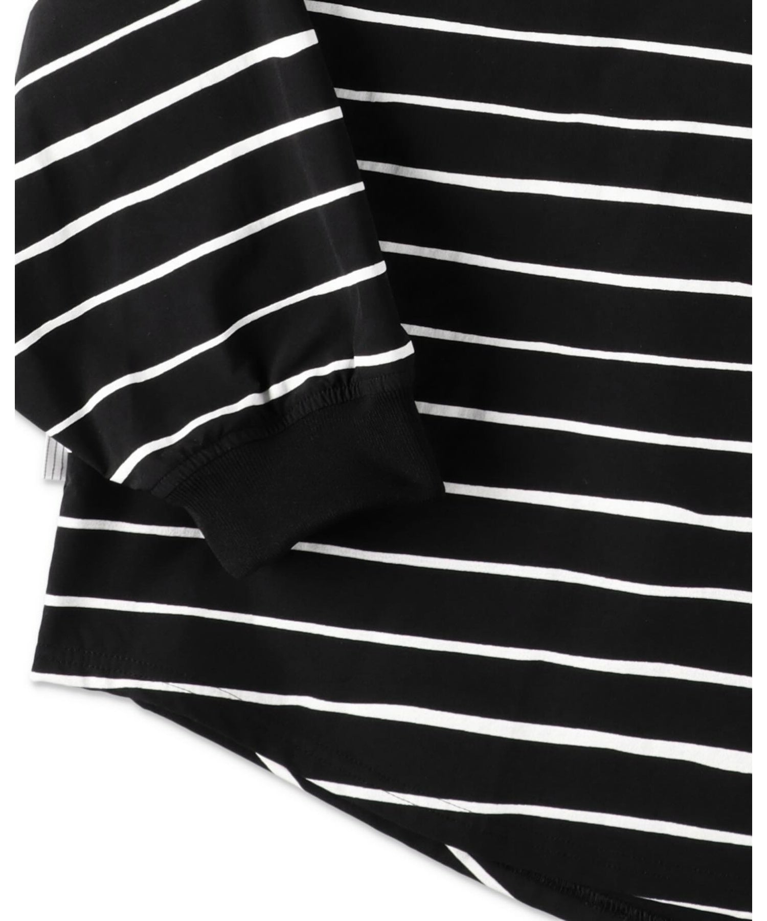 SUPER BIG LS TEE(NYLON STRIPE)