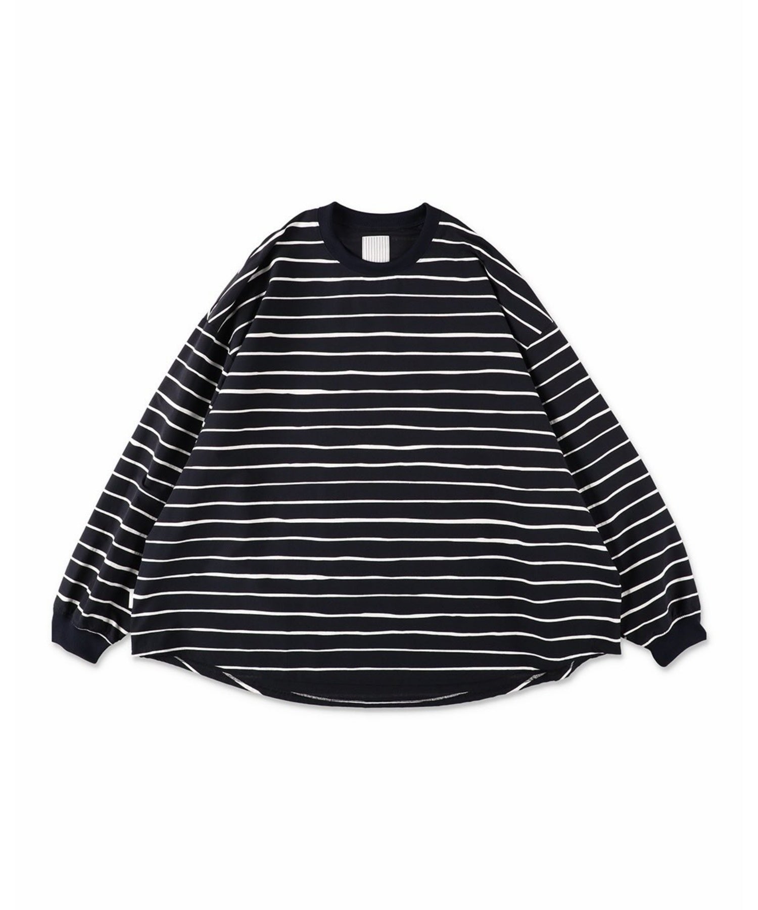 SUPER BIG LS TEE(NYLON STRIPE)