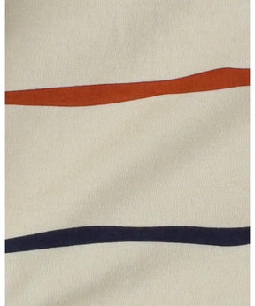 SUPER BIG STRIPE LS TEE (W/DRAWSTRINGS)