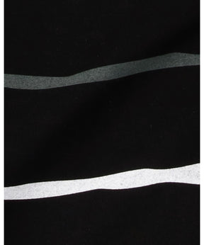 SUPER BIG STRIPE LS TEE (W/DRAWSTRINGS)