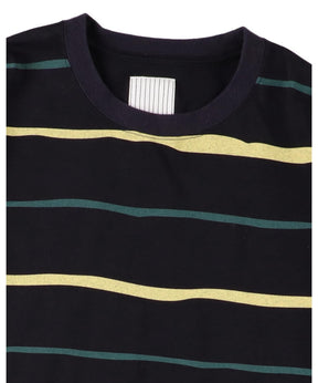 SUPER BIG STRIPE LS TEE (W/DRAWSTRINGS)