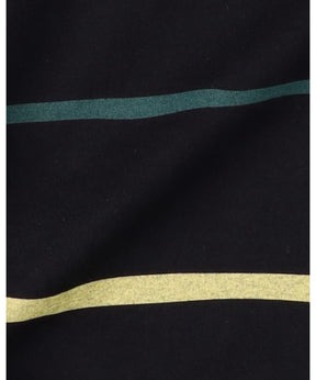 SUPER BIG STRIPE LS TEE (W/DRAWSTRINGS)