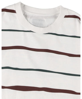 SUPER BIG STRIPE LS TEE (W/DRAWSTRINGS)
