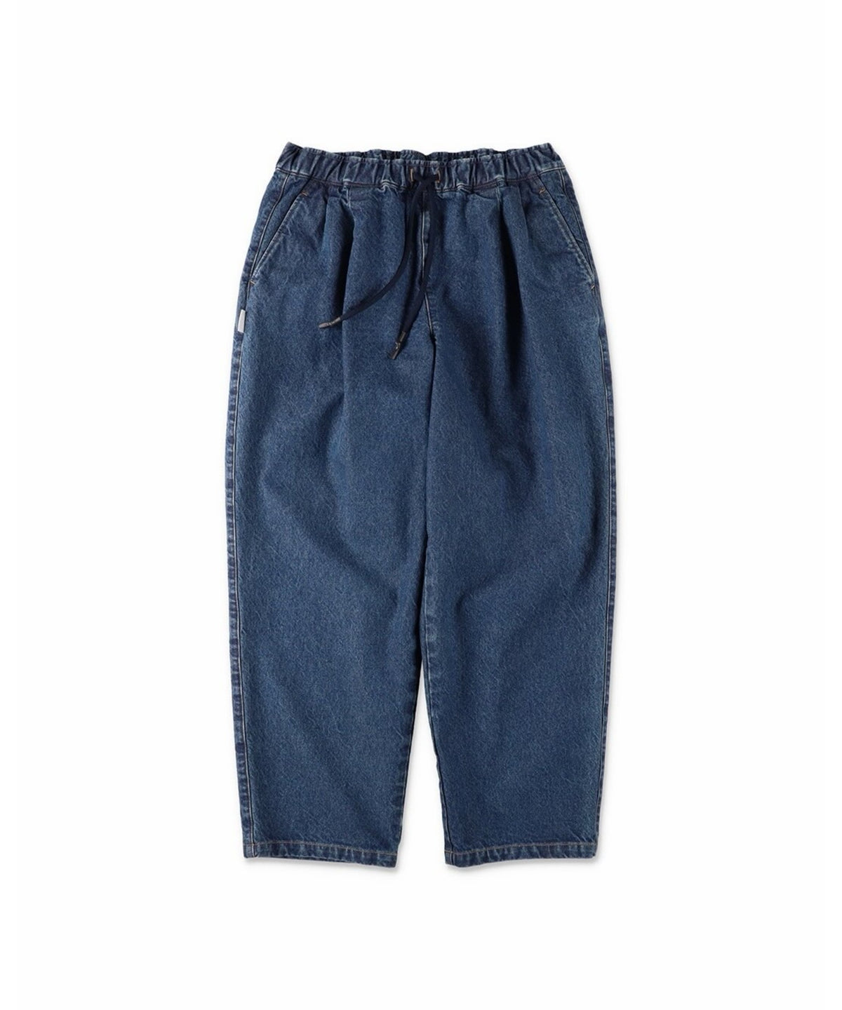 TWO TUCK WIDE PANTS(DENIM)