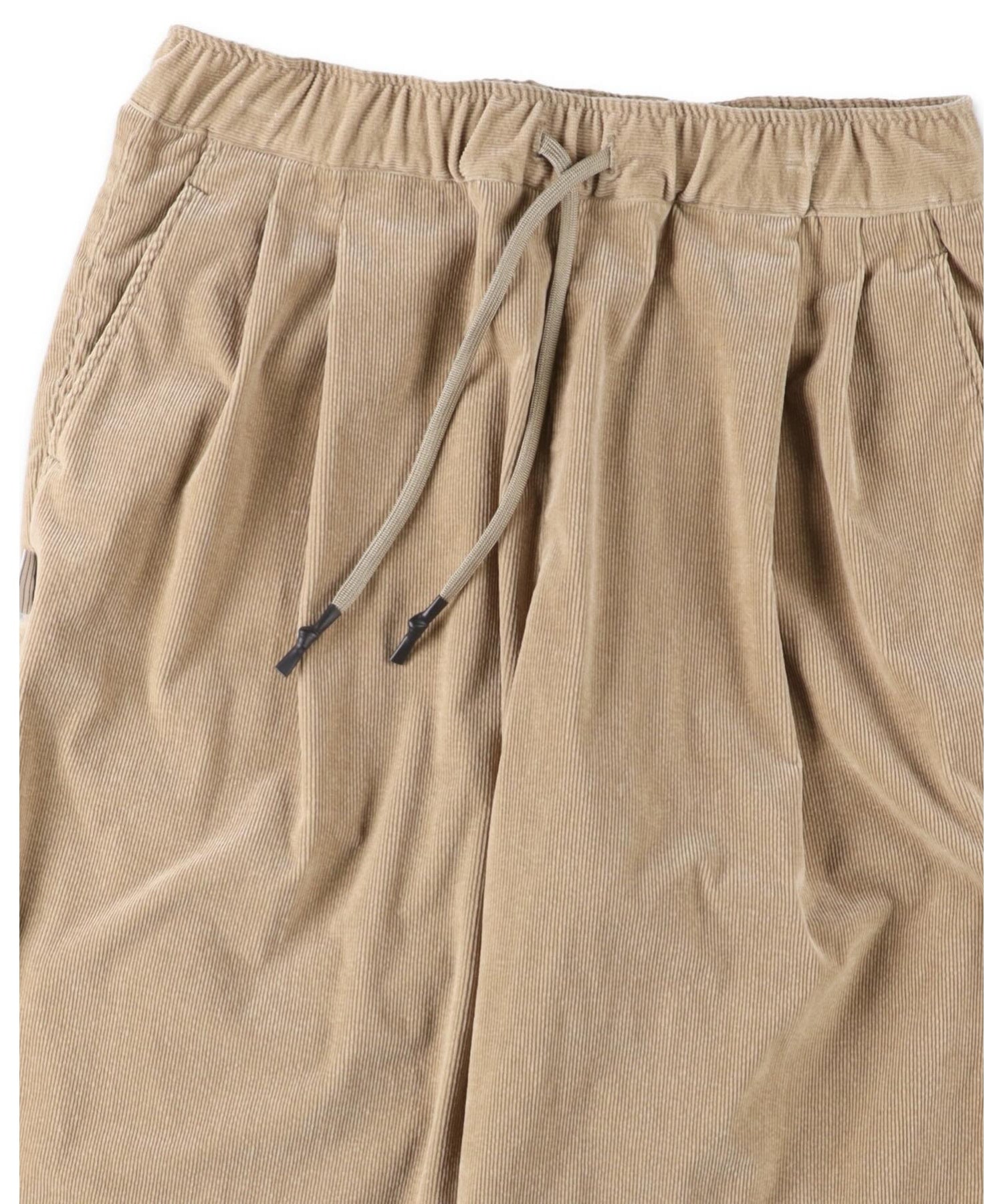 TWO TUCK WIDE PANTS(CORDUROY)
