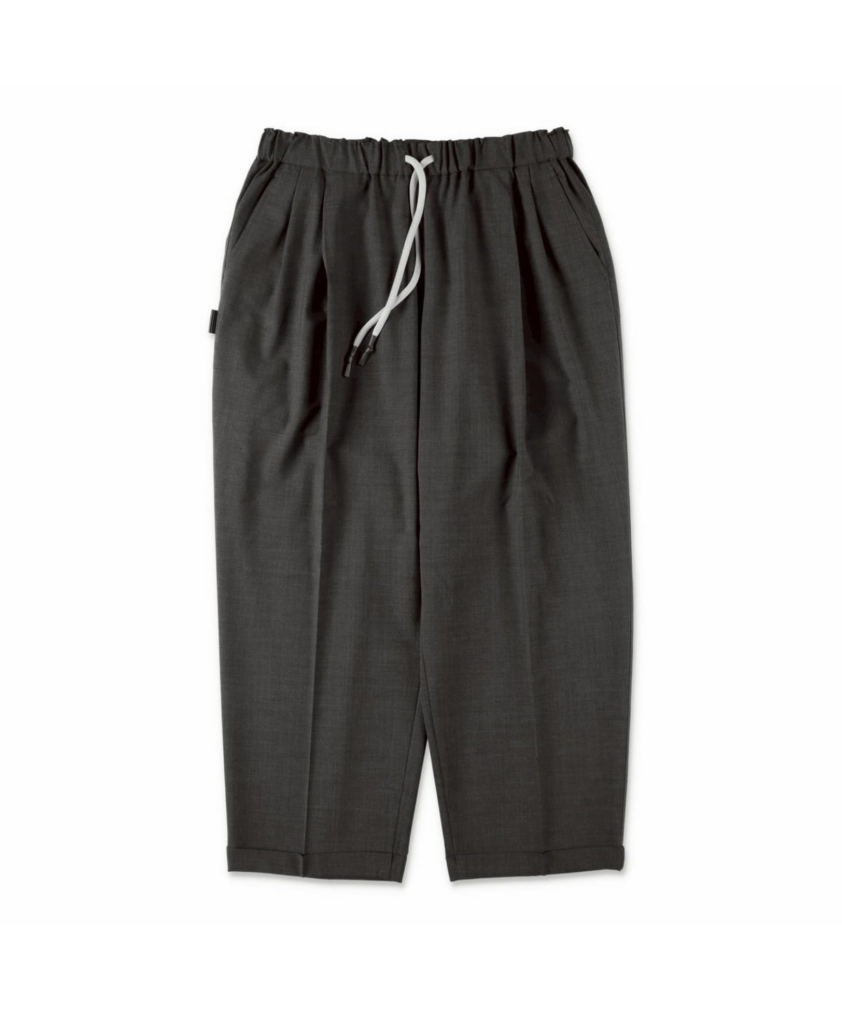TWO TUCK S WOOL PANTS
