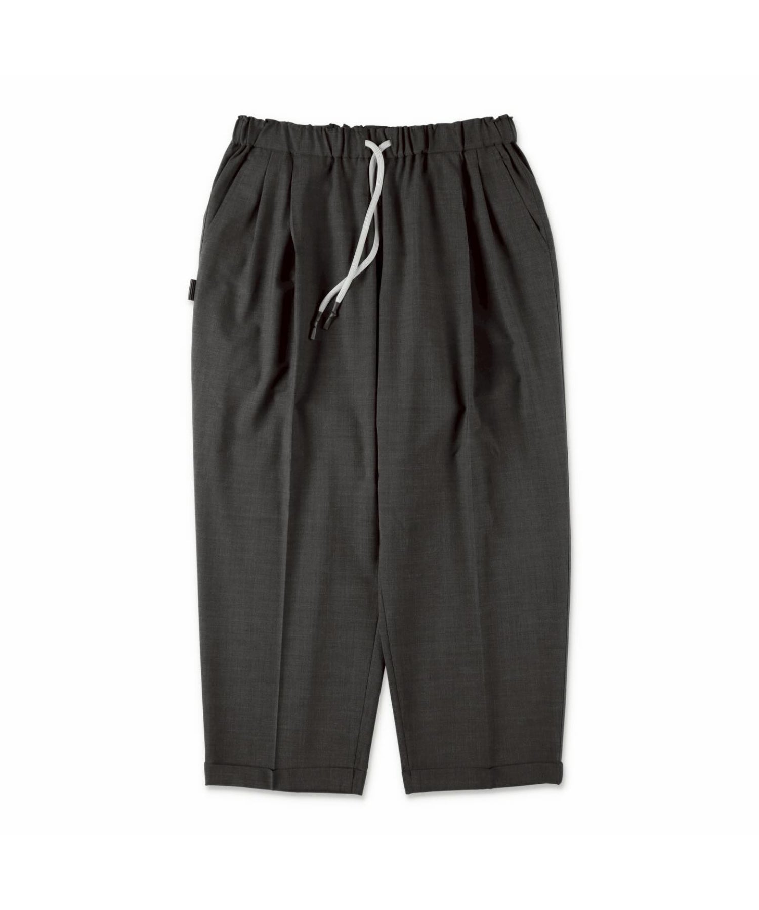 TWO TUCK S WOOL PANTS