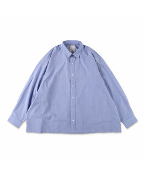 COTTON STRIPE SLIT SHIRT