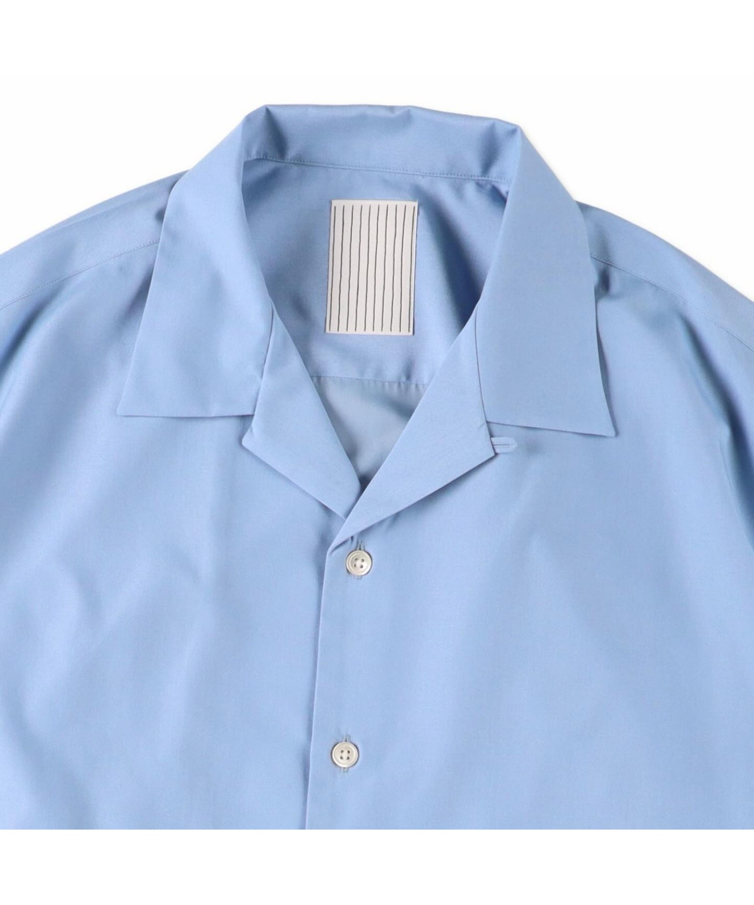 P/C OPEN COLLAR SS SHIRT - S.F.C (Stripes For Creative) (エス