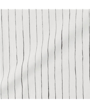 COTTON STRIPE OPEN COLLAR SS SHIRT