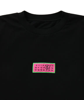 NUMERIC SIGNATURE PATCH COTTON T-SHIRT