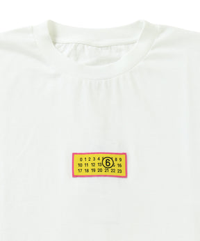 NUMERIC SIGNATURE PATCH COTTON T-SHIRT