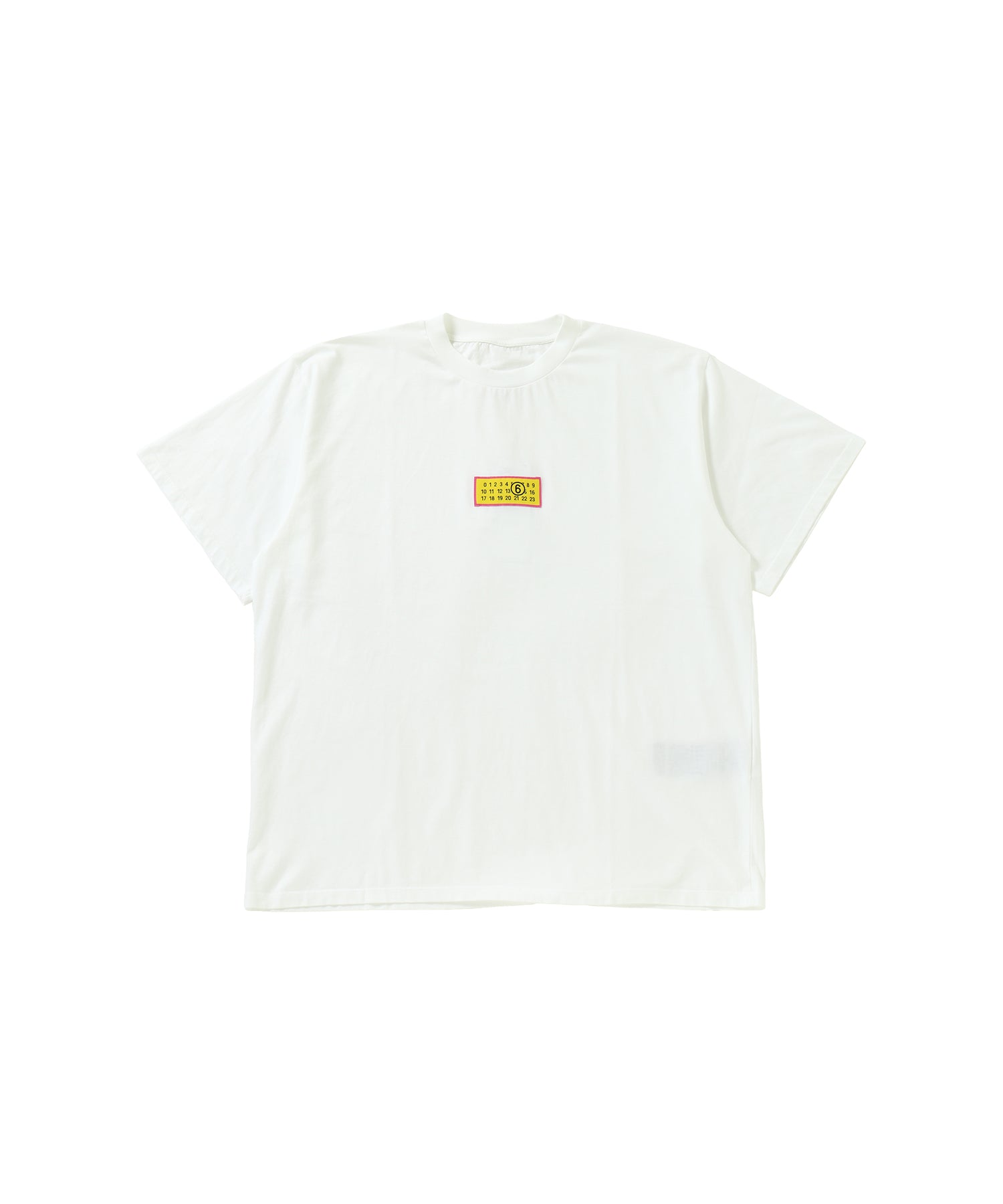 NUMERIC SIGNATURE PATCH COTTON T-SHIRT