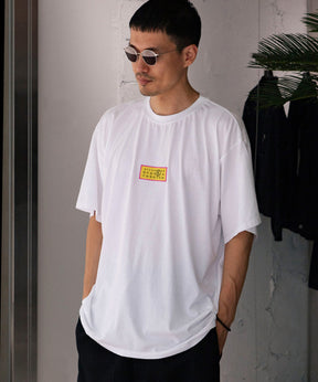 NUMERIC SIGNATURE PATCH COTTON T-SHIRT