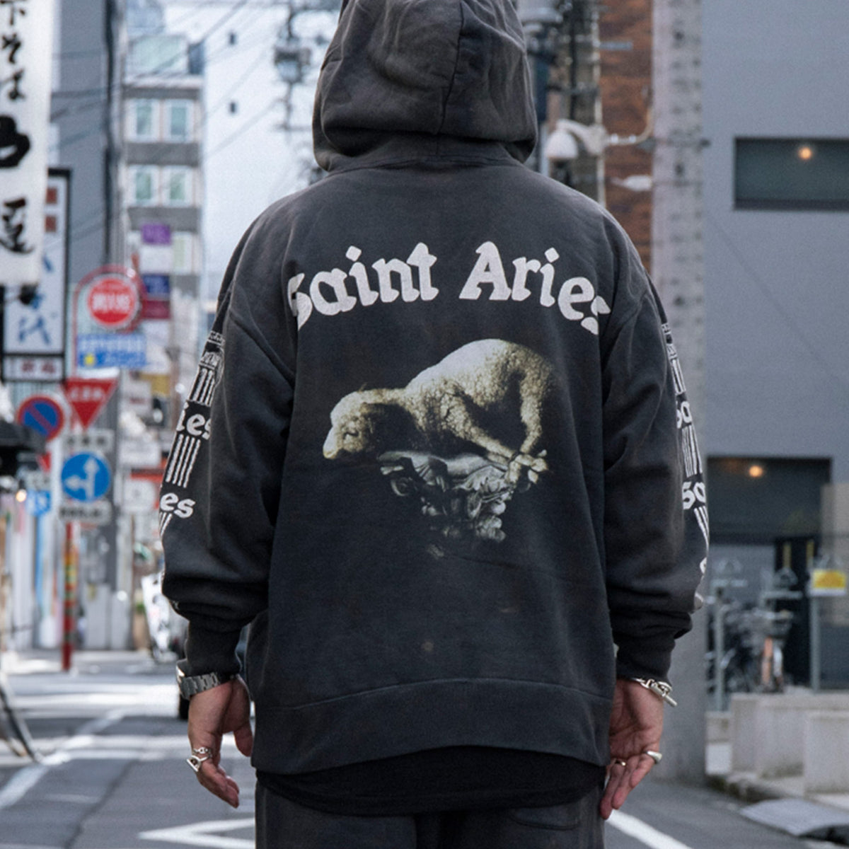 SAINT Mxxxxxx Aries HOODIE/STサイズXL - パーカー