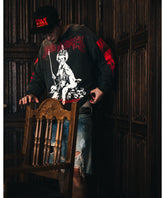 LS TEE / SAINT IS A KISS / BLACK