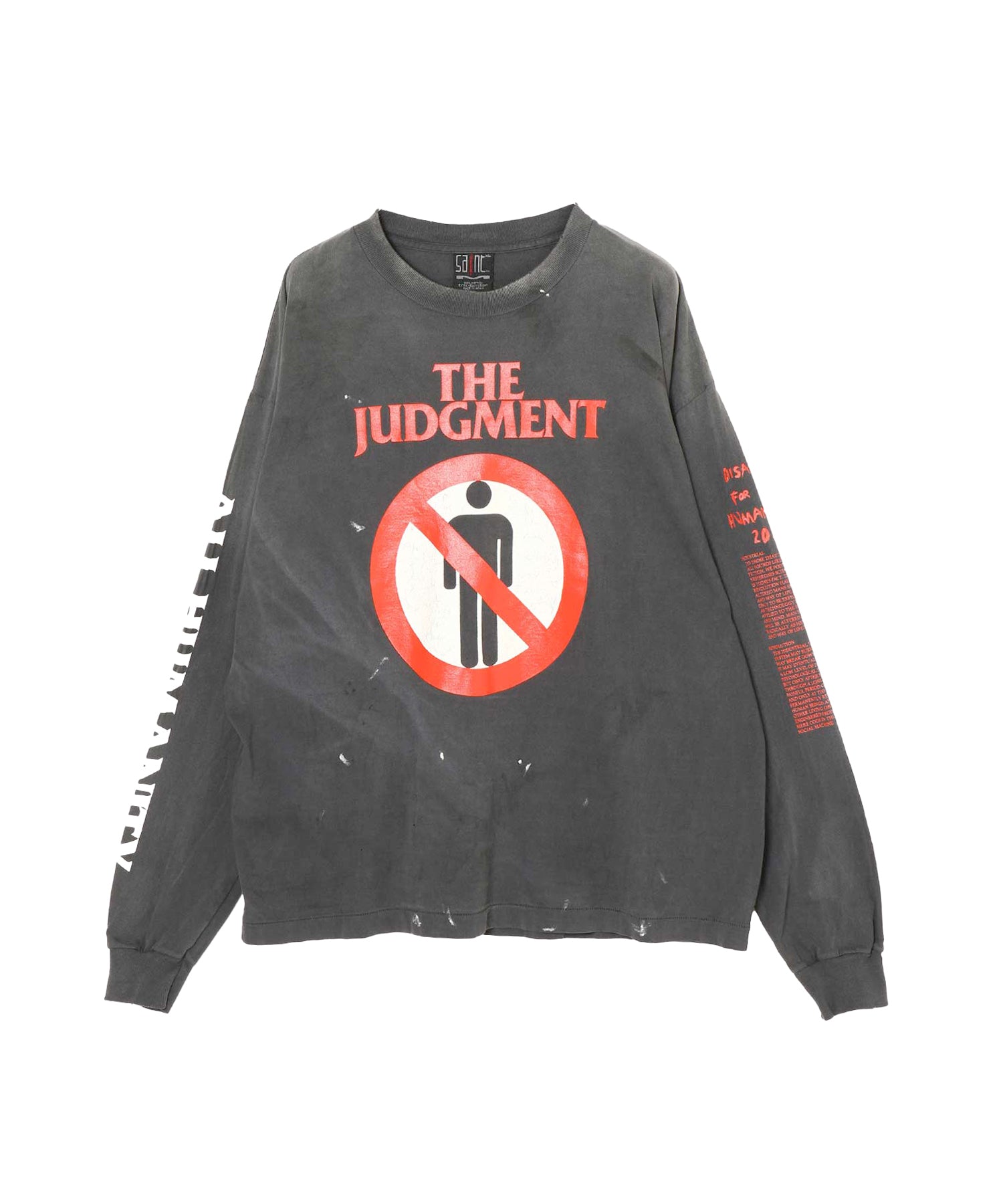LS TEE / THE JUDGMENT / BLACK