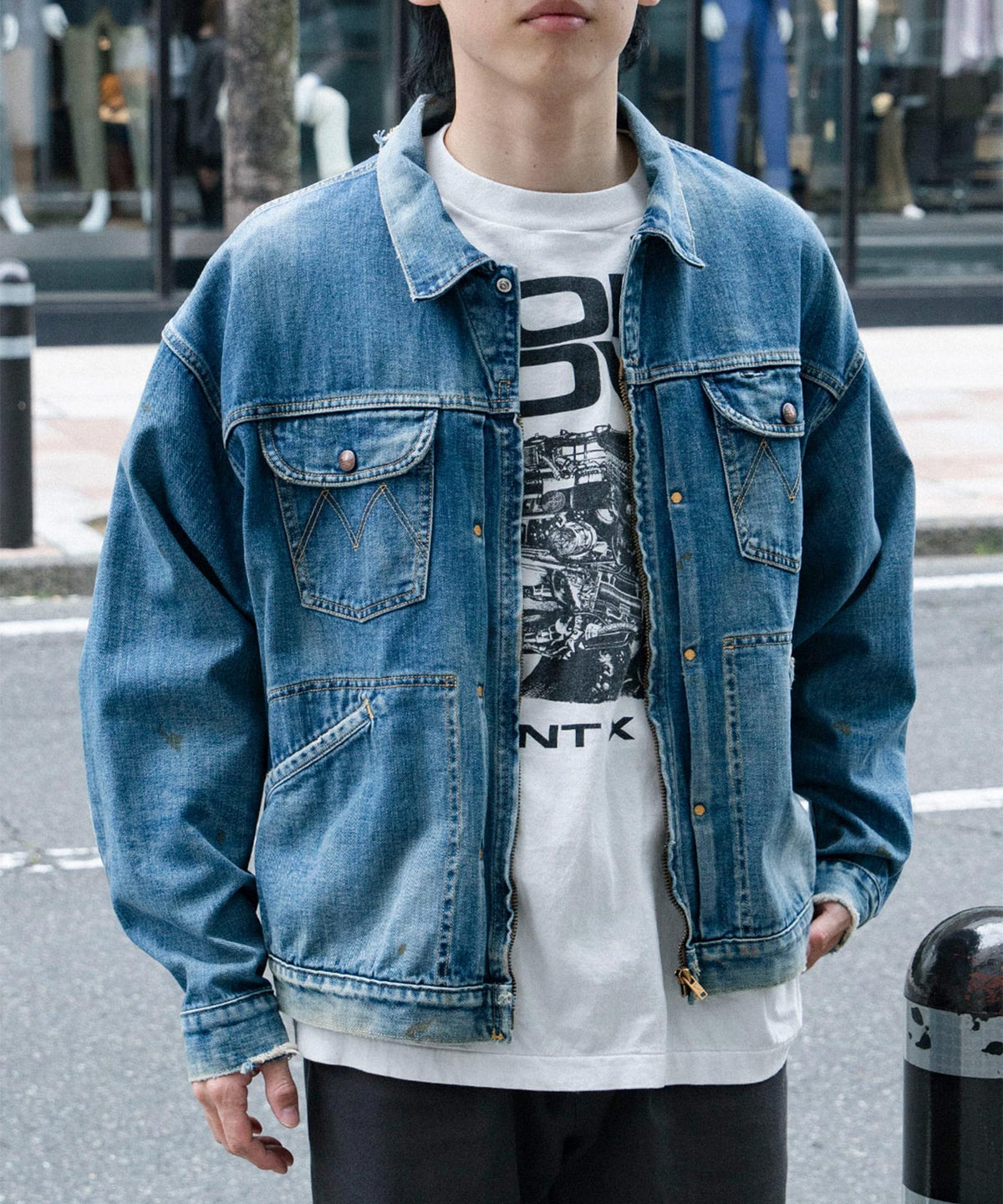 Denim Jacket/M/Blue