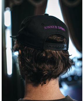CAP / SINNER SHINE / BLACK