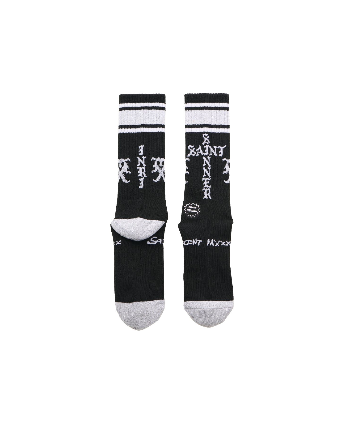 SOCKS / SINNER / BLACK＋GRAY