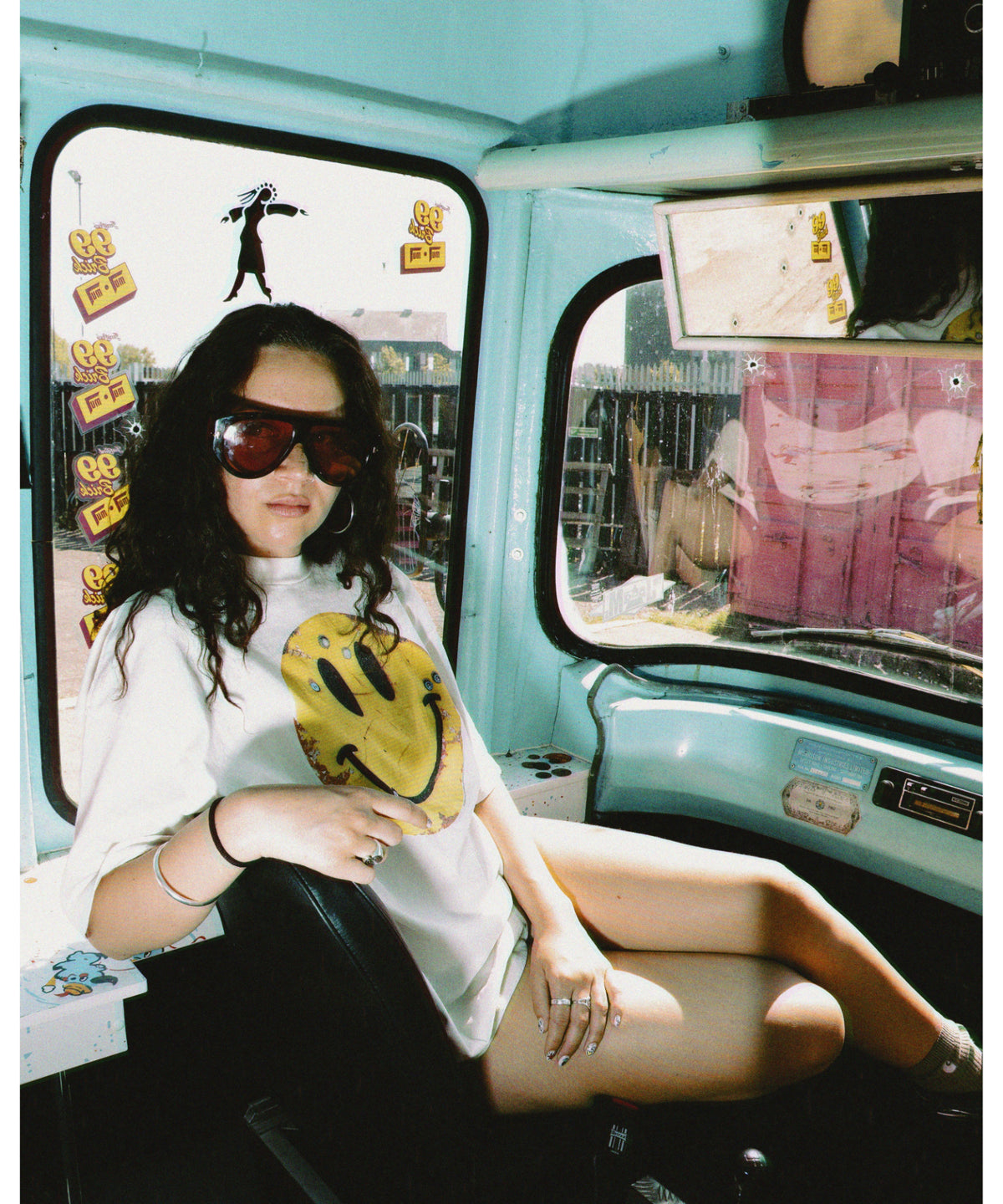 KLF_SS TEE / SMILE / WHITE