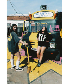 KLF_CREW NECK KNIT / KLF / BLACK