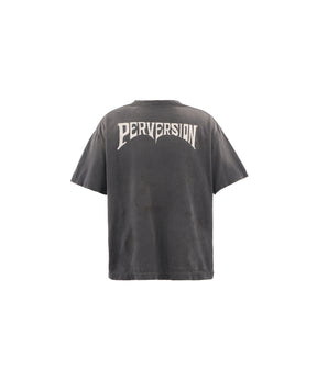 KK_SS TEE / PERVERSION / BLACK