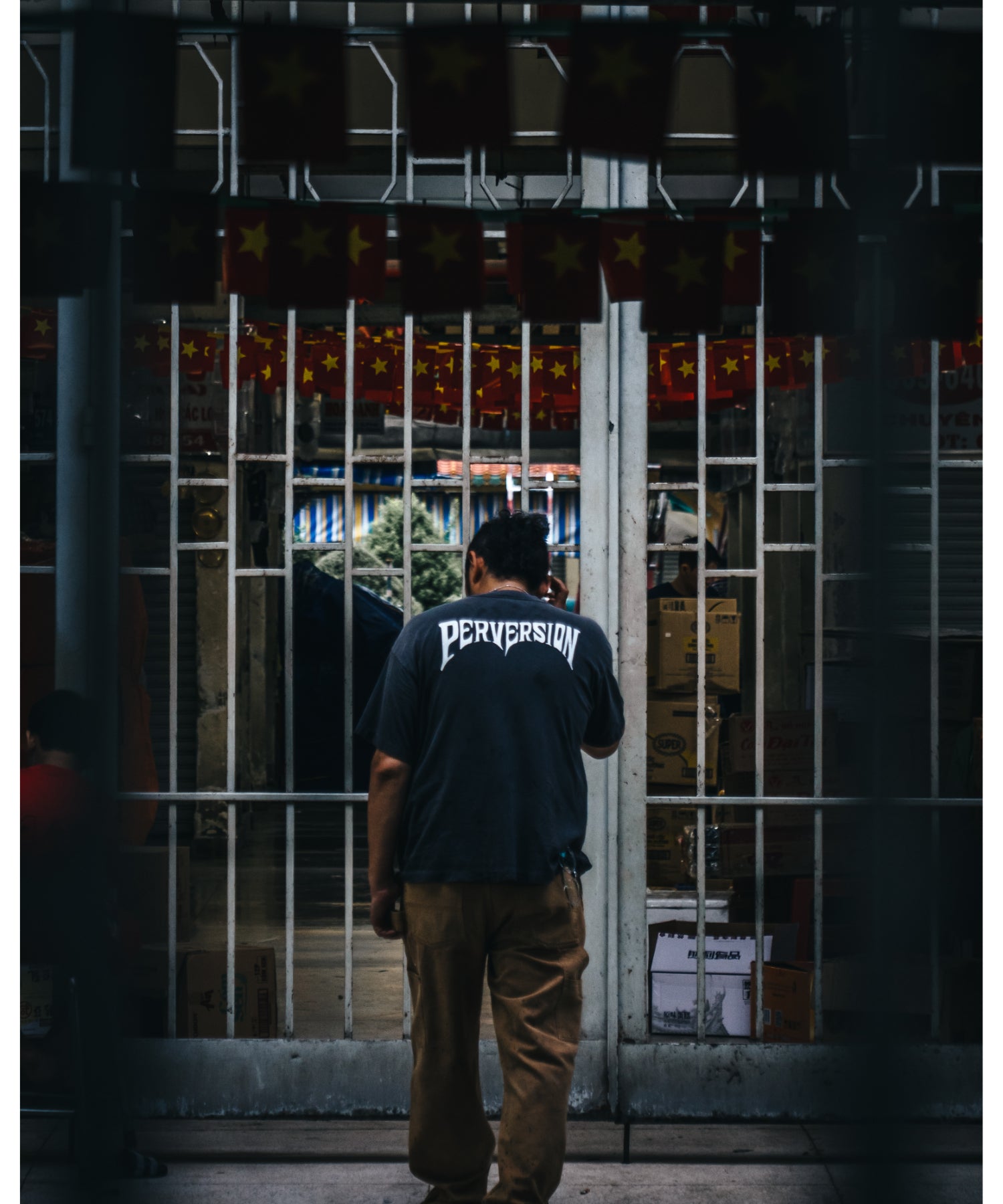 KK_SS TEE / PERVERSION / BLACK
