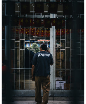 KK_SS TEE / PERVERSION / BLACK