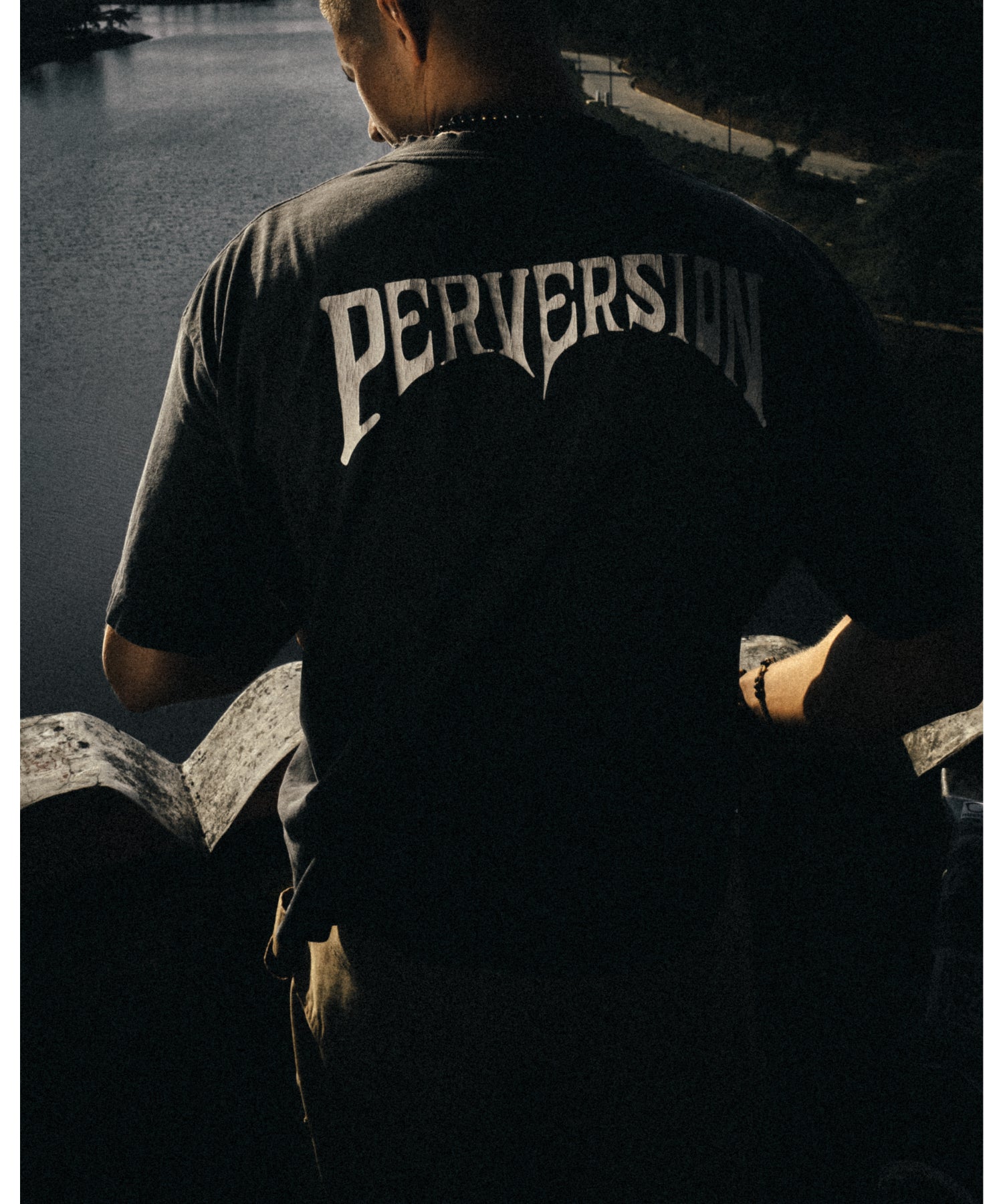 KK_SS TEE / PERVERSION / BLACK