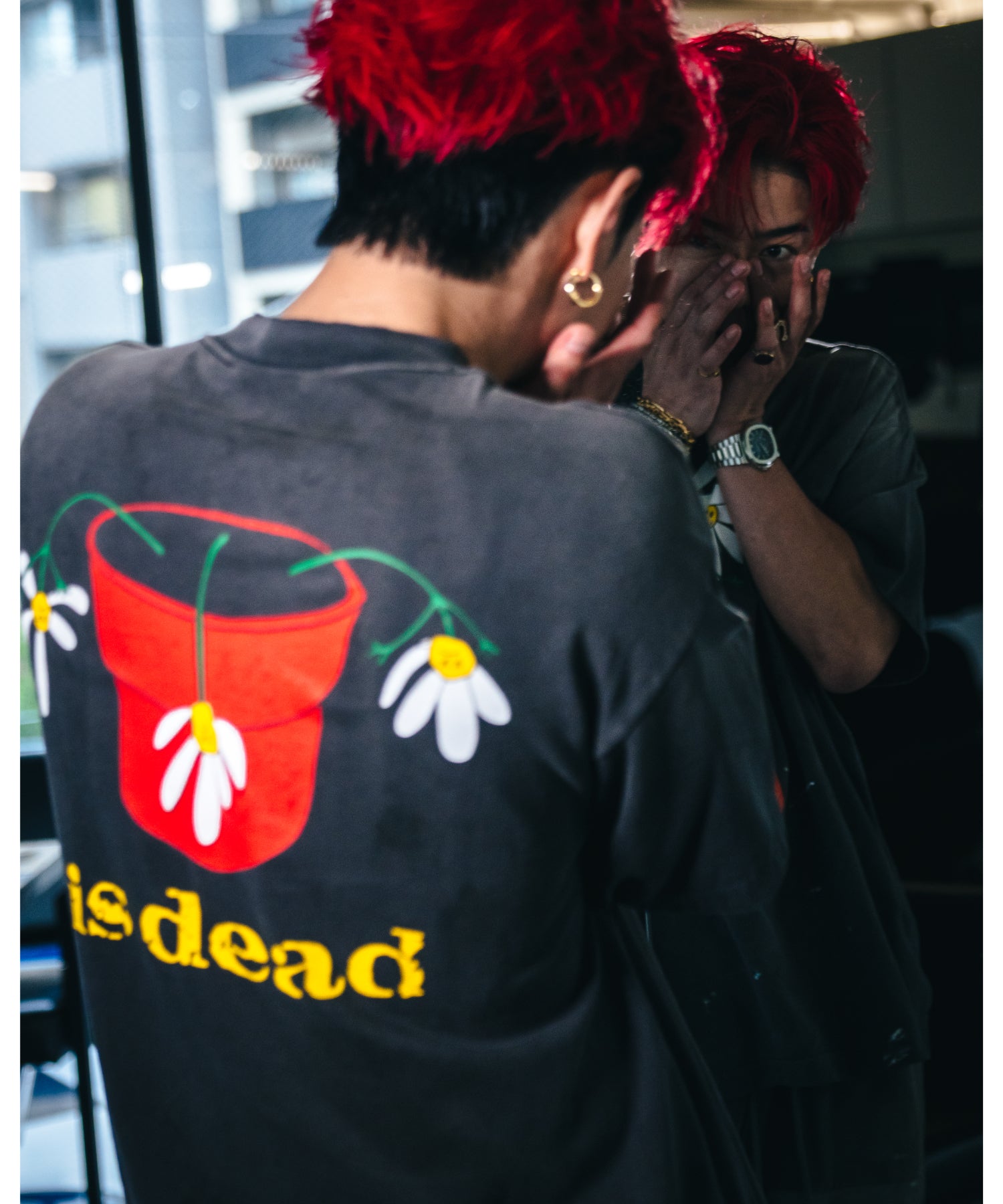 るーさん、専用です。 SAINT M×××××× (セントマイケル) × GEEKS RULE / GS_SS TEE-惨家