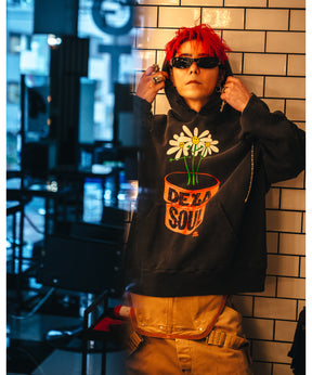 DLS_HOODIE / DE LA SOUL / BLACK