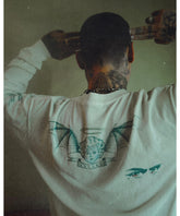 DW_LS TEE / TATTOO / WHITE