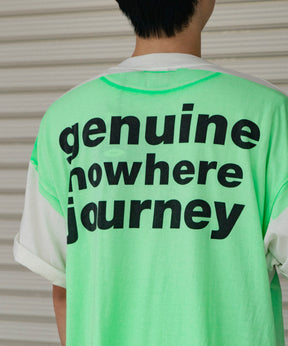 BAPE_SS TEE / HANDPRINT / WHT＋GRN