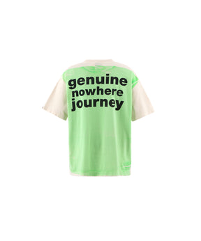 BAPE_SS TEE / HANDPRINT / WHT＋GRN