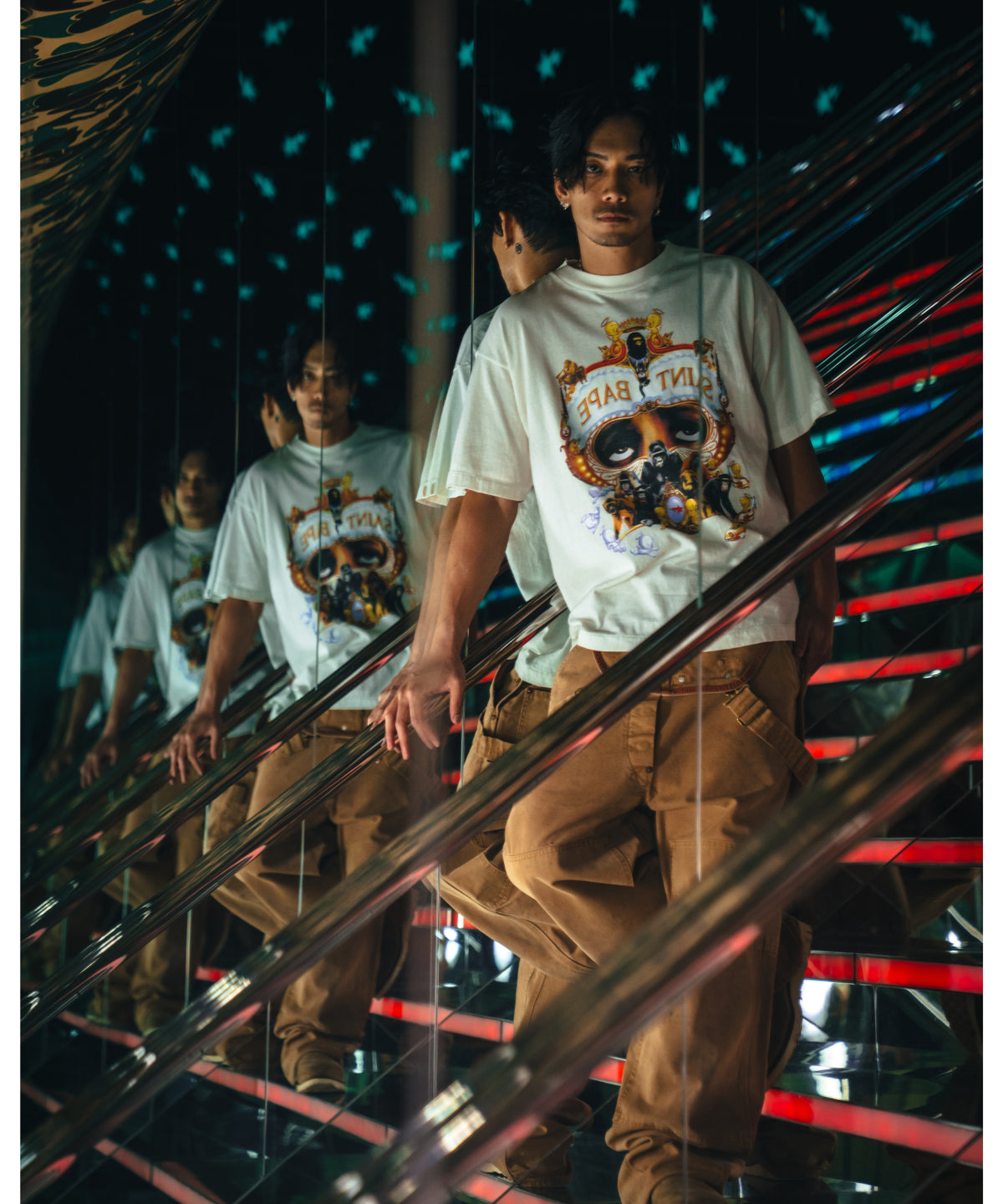 BAPE_SS TEE / GENERATION / WHITE