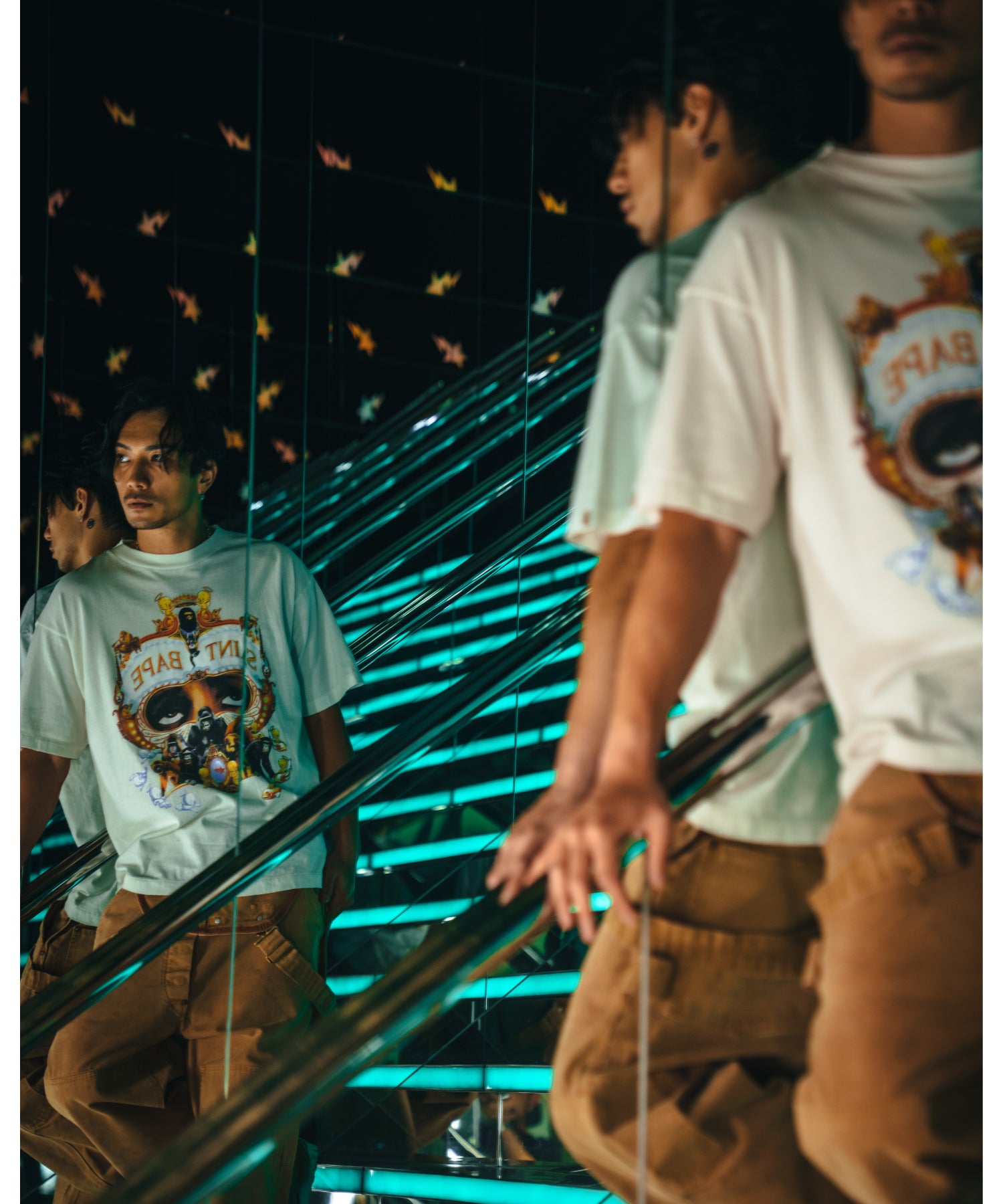 BAPE_SS TEE / GENERATION / WHITE
