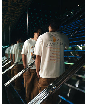 BAPE_SS TEE / GENERATION / WHITE