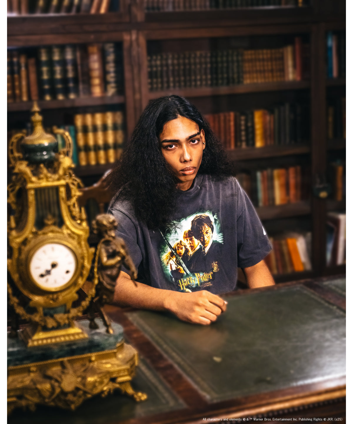 HP_SS TEE/CHAMBER OF SCRT/BLK