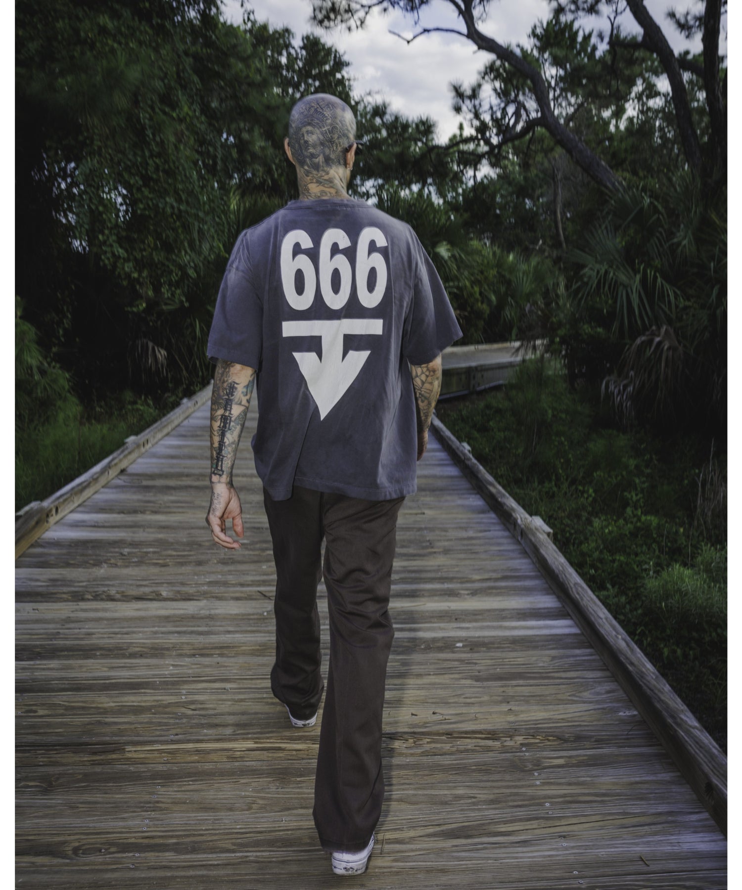 BBLN_SS TEE / SAINT BABYLON / BLK