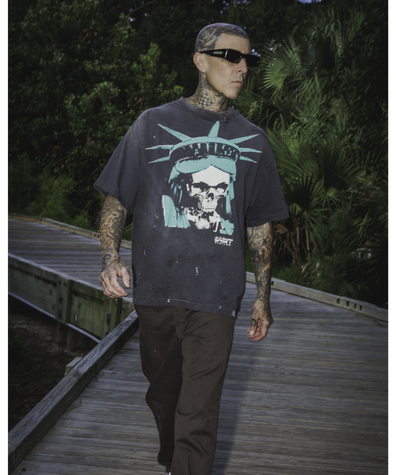BBLN_SS TEE / SAINT BABYLON / BLK