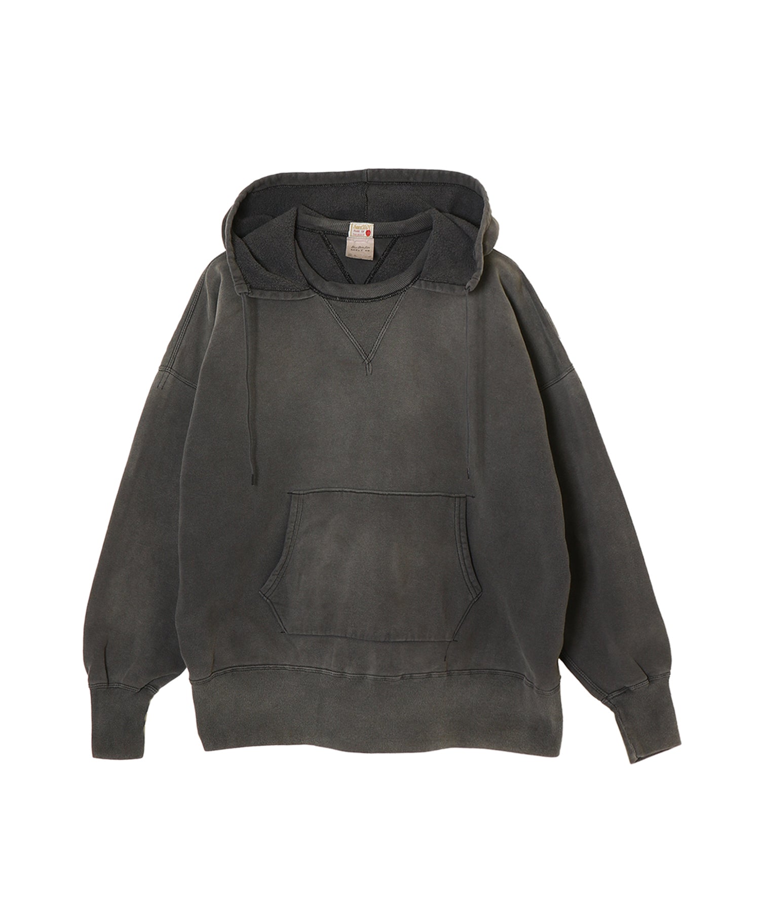 BB AFTER HOODED HOODIE / V / BLK