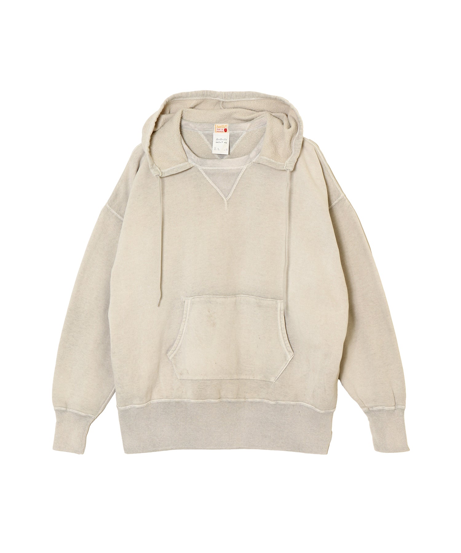 BB AFTER HOODED HOODIE / N / GRAY