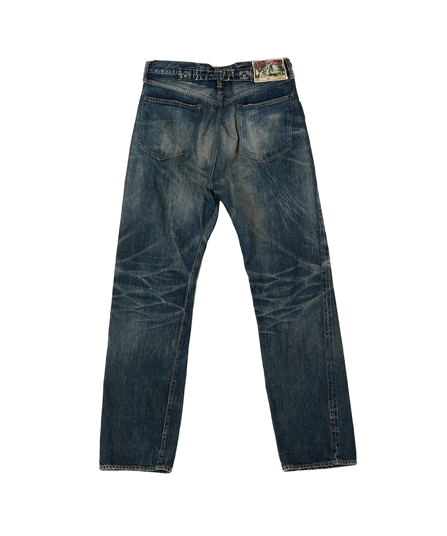 BB_DENIM PNT/5PKTS DAMAGE/BLUE