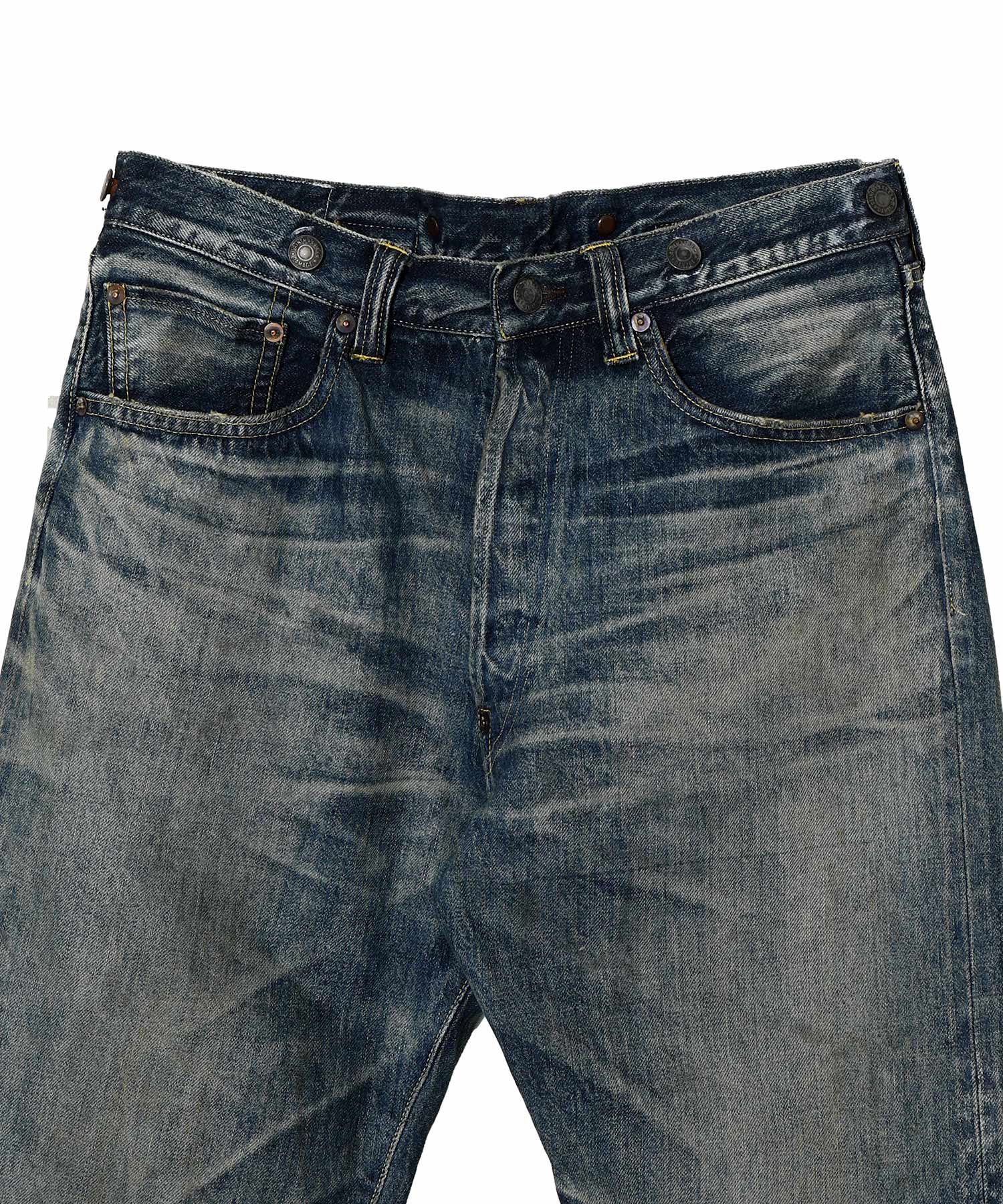 BB_DENIM PNT/5PKTS DAMAGE/BLUE