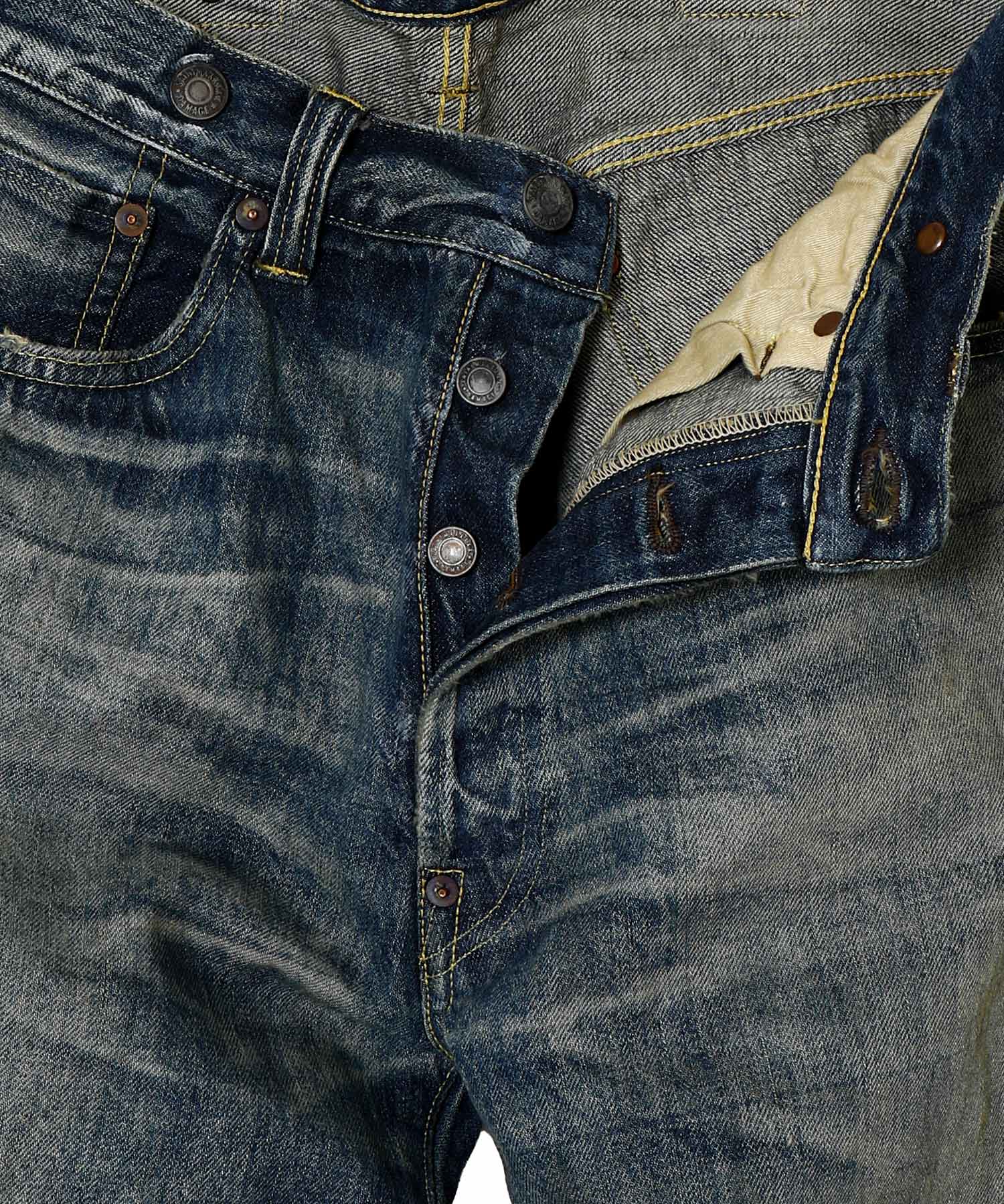 BB_DENIM PNT/5PKTS DAMAGE/BLUE