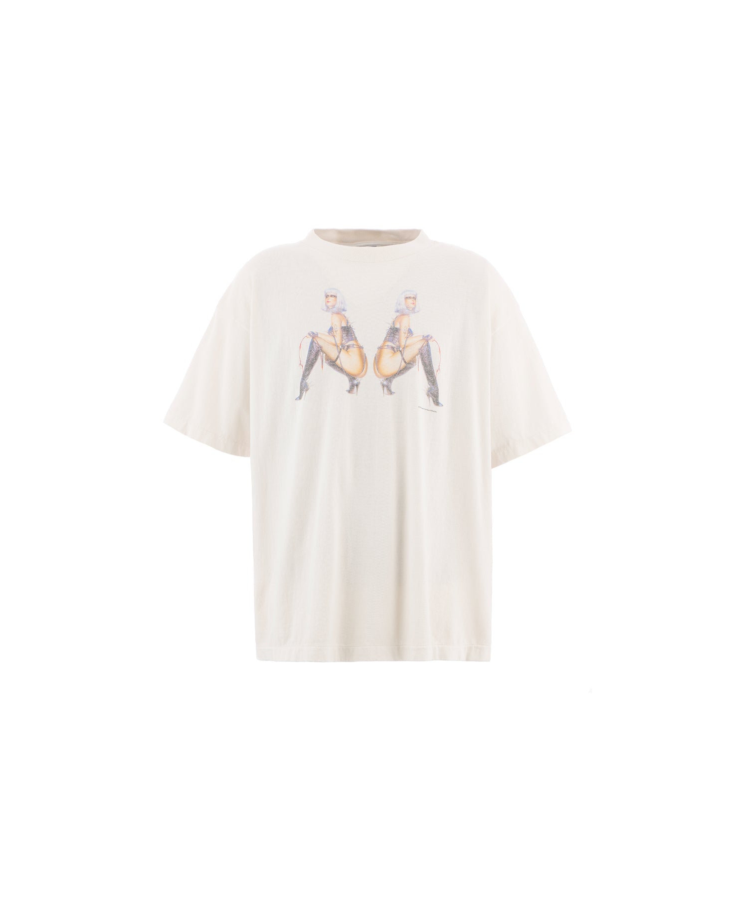 みろまつ様✾14kgf SRYM_SS TEE / LADIES / WHITE - SAINT MXXXXXX (セントマイケル