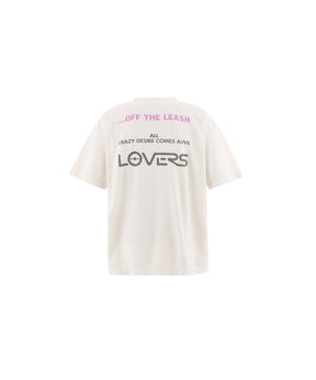 SRYM_SS TEE / LOVERS / WHITE
